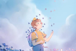 阳光漫画图片,描绘温馨日常，传递正能量